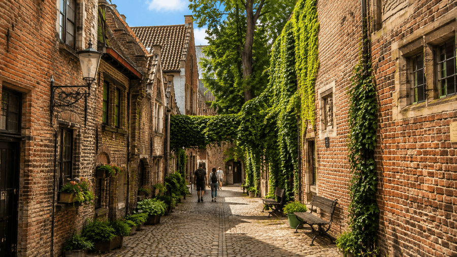 Vlaeykensgang Medieval Alley