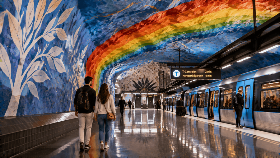 Touring the Subway Art Gallery