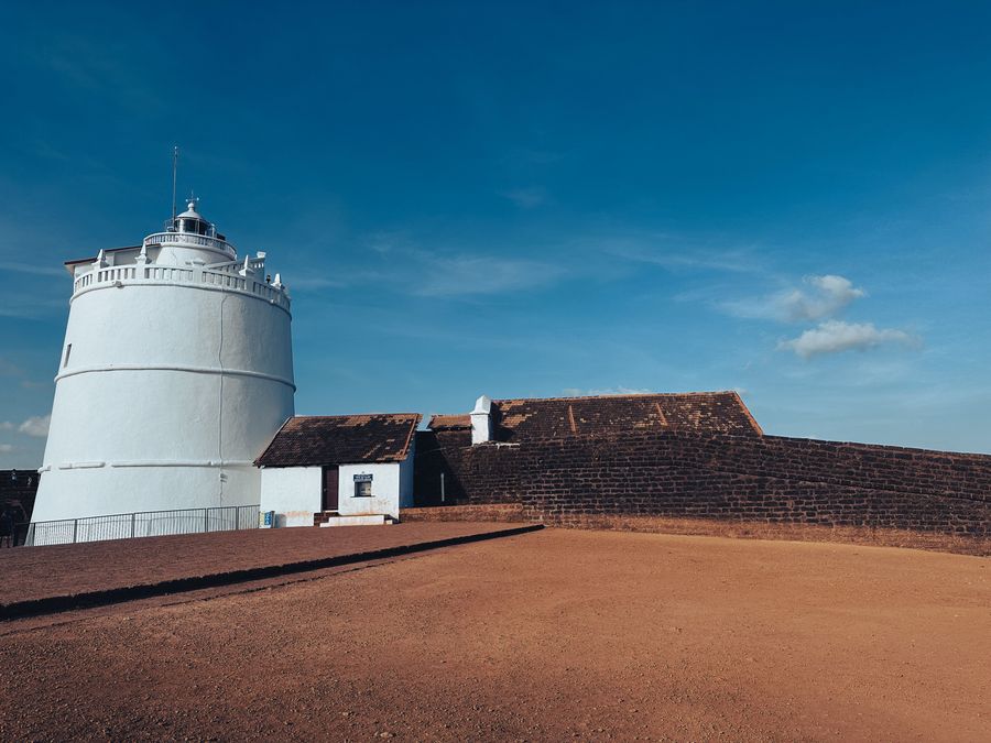 Lighthouse at Fort Aguada, Candolim, Goa