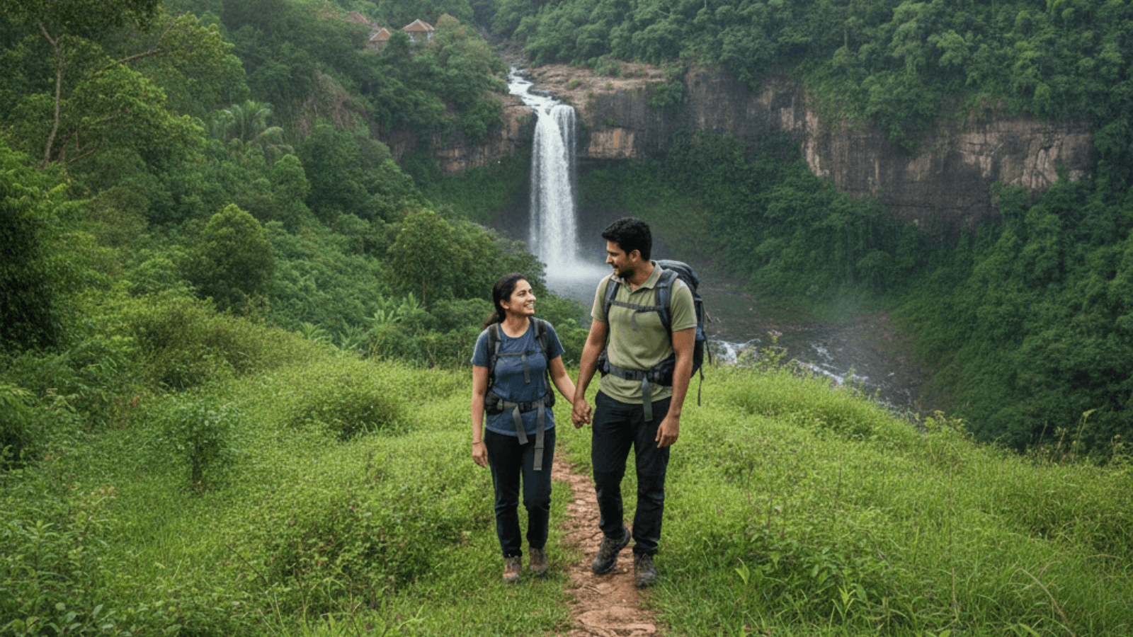 An image of a couple on Jawhar