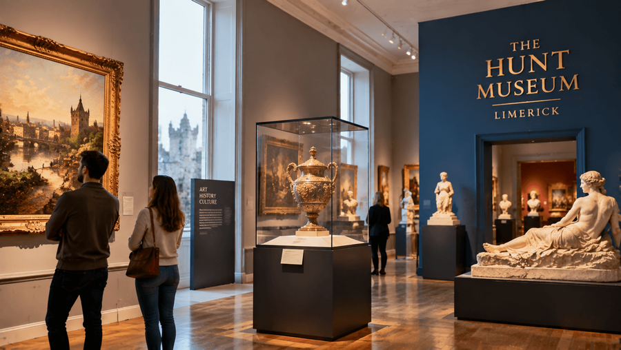 Visiting the Hunt Museum