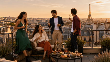 France Friends and Riviera Escape