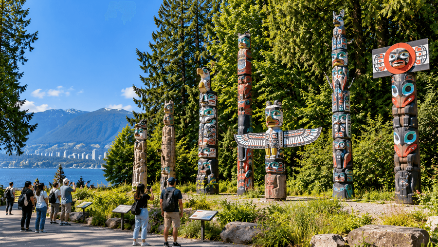 Brockton Point Totem Poles
