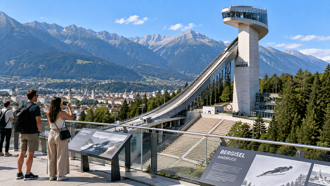 Exploring the Bergisel Ski Jump