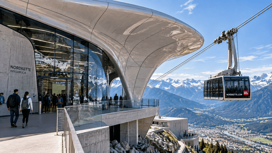 The futuristic stations