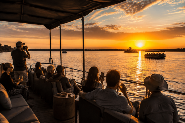 Chobe River Sunset Cruise (Kasane riverfront)