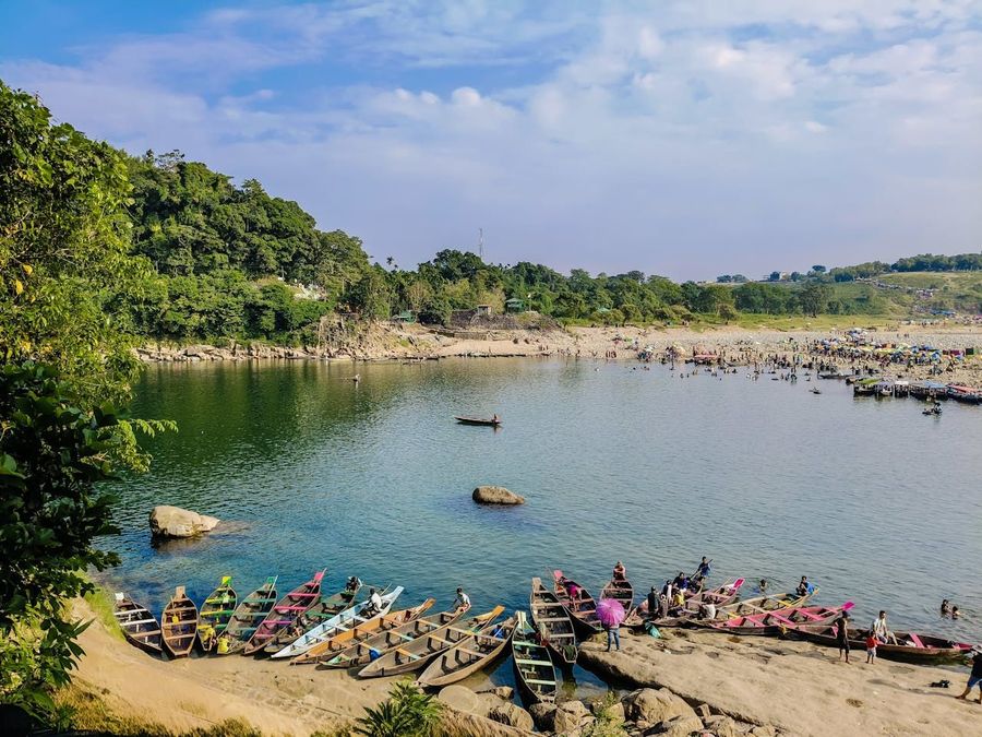India-Bangladesh Border View