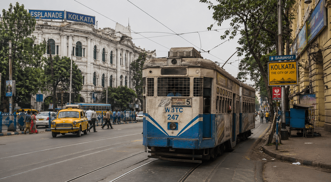 Heritage Tram Ride through Kolkata