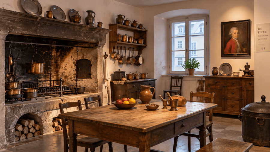 The preserved kitchen