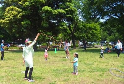 都立東伏見公園「親子スポーツ教室」親子で楽しくコミュニケーション！