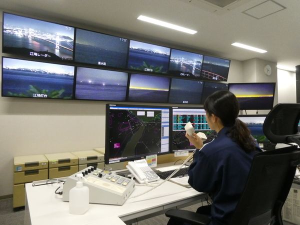 大阪湾海上交通センターで海の管制官のお仕事をしよう！
