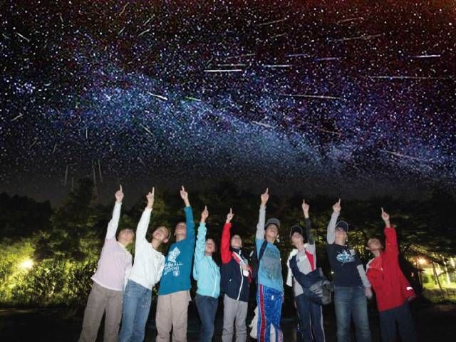 【長野県】流星群と夏の星空キャンプ（2泊3日）