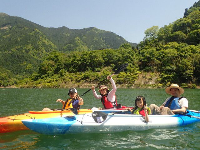 レイクカヤック in おおたき龍神湖