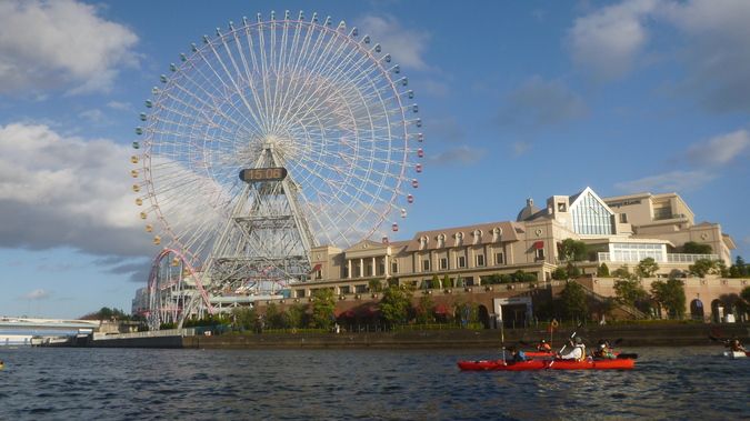 日本丸シーカヤック体験教室