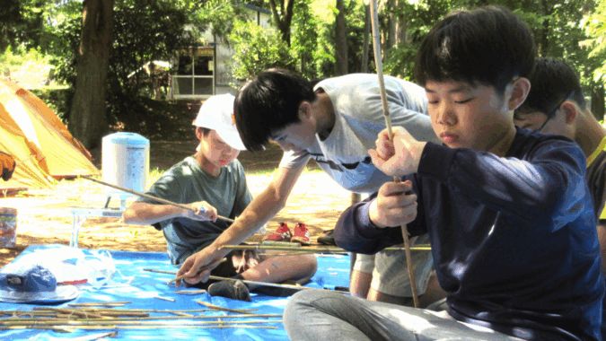 チャレンジキャンプ【4日間】　〜夏休み　小中学生の自然体験〜