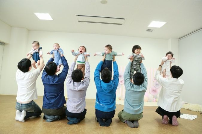 赤ちゃんとママで夏の思い出を形にしよう撮影付きベビーマッサージ高井戸