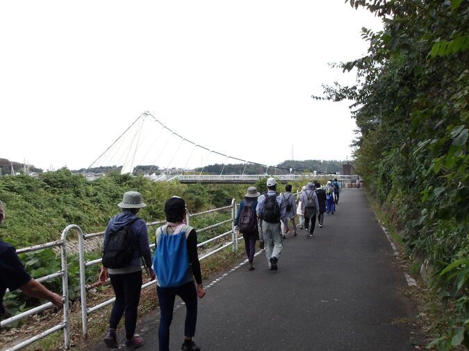 ウオーキングを学んで境川遊水地公園を歩こう♪　10月20日（日曜日）