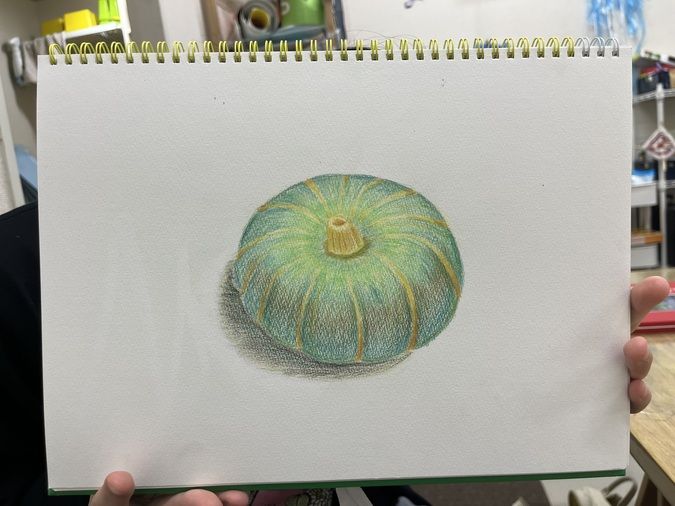 簡単なステップで‼️誰でも上手に描ける？！カボチャ🎃