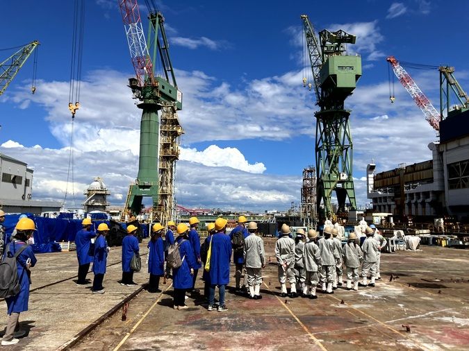国内最先端の川崎重工 神戸工場で造船のお仕事をしよう！