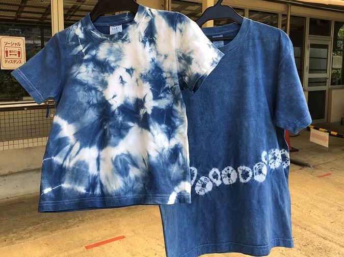 夏休み「藍染め・手織り・紙漉き」手作り体験