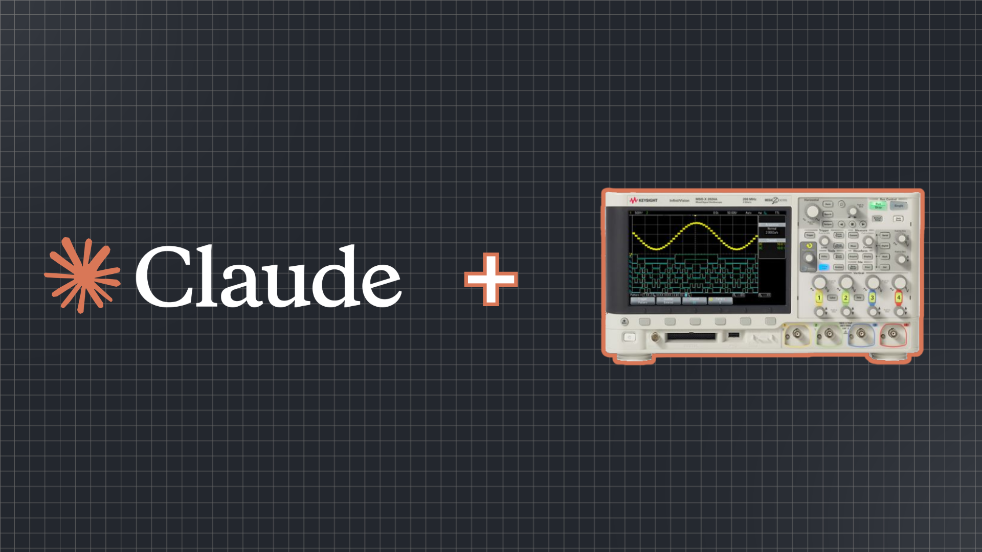 Claude + Oscilloscope