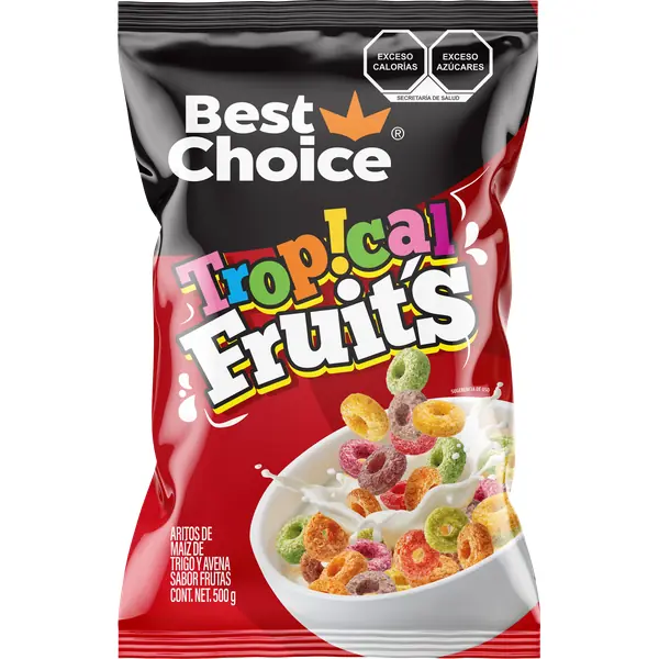 Cereal Best Choice Tropical Fruts 500 g