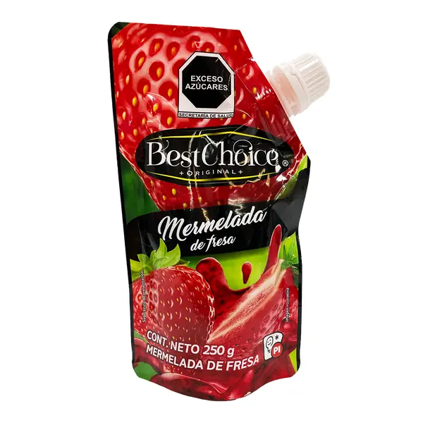 Mermelada Pouch Best Choice Fresa 250 g