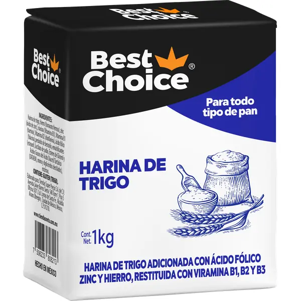 Harina de Trigo Best Choice 1 kg
