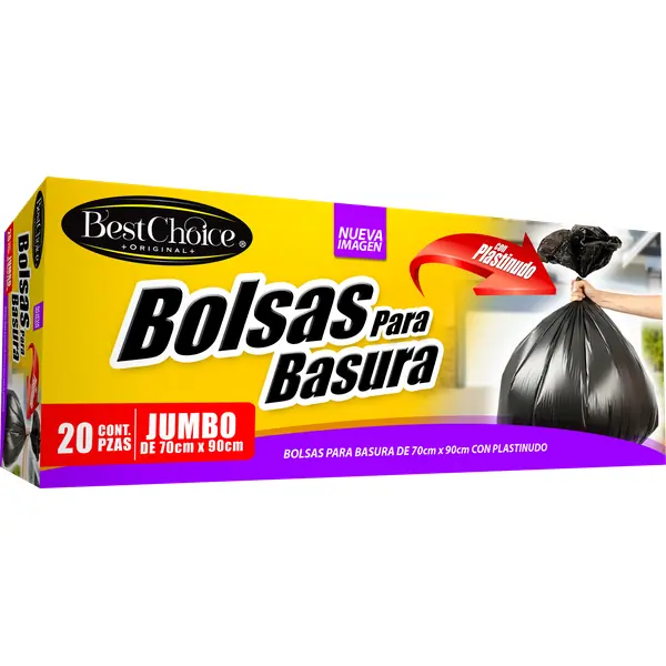 Bolsa Basura Jumbo Best Choice 10 pzas