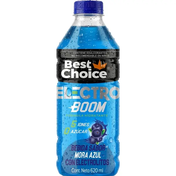 Bebida Hidratante Best Choice Mora-Azul 620 ml