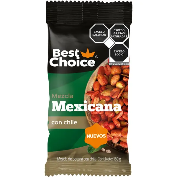 Cacahuate Bestchoice Mezcla Mexicana 150 g