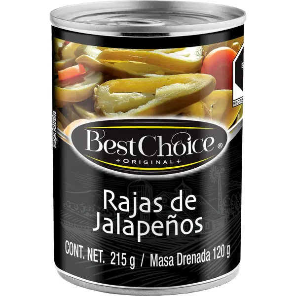 Chile Best Choice Rajas 215 g