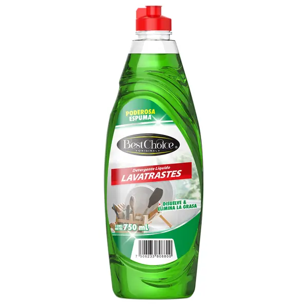 Lavatrastes Líquido Best Choice 750 ml