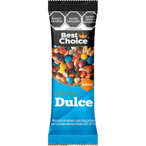 Cacahuate Bestchoice Mezcla Confitada 80 g