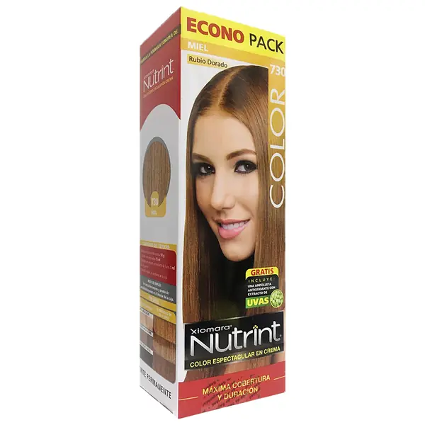 Tinte Nutrint Miel Rubio Dorado 1 pza