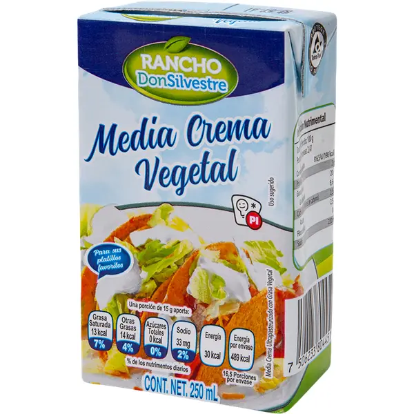 Media Crema Rancho Don Silvestre 250 g