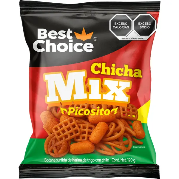 Botana de Harina Chichamix Bestchoice Chile 120 g