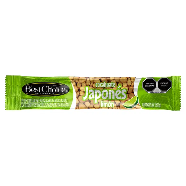 Cacahuate Japonés Best Choice Limón 120 g