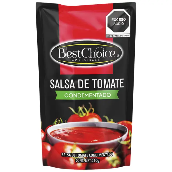 Salsa de Tomate Condimentado Best Choice 210 g