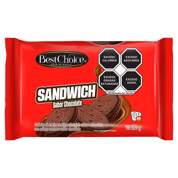 Sandwich Best Choice Chocolate 180 g