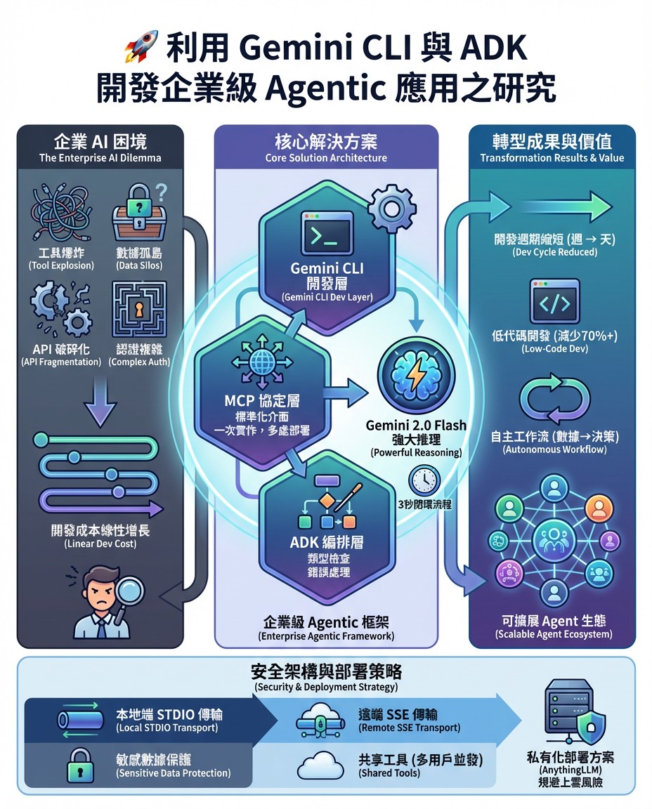 🚀 利用 Gemini CLI 與 ADK 開發企業級 Agentic 應用之研究 - Neumap AI
