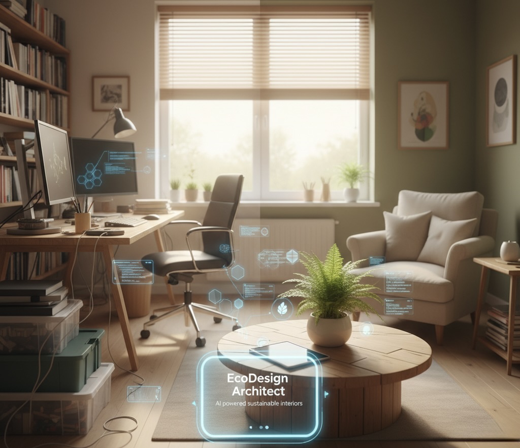 Image showcasing Introducing EcoDesign Architect: AI-Powered Sustainable Interior Design