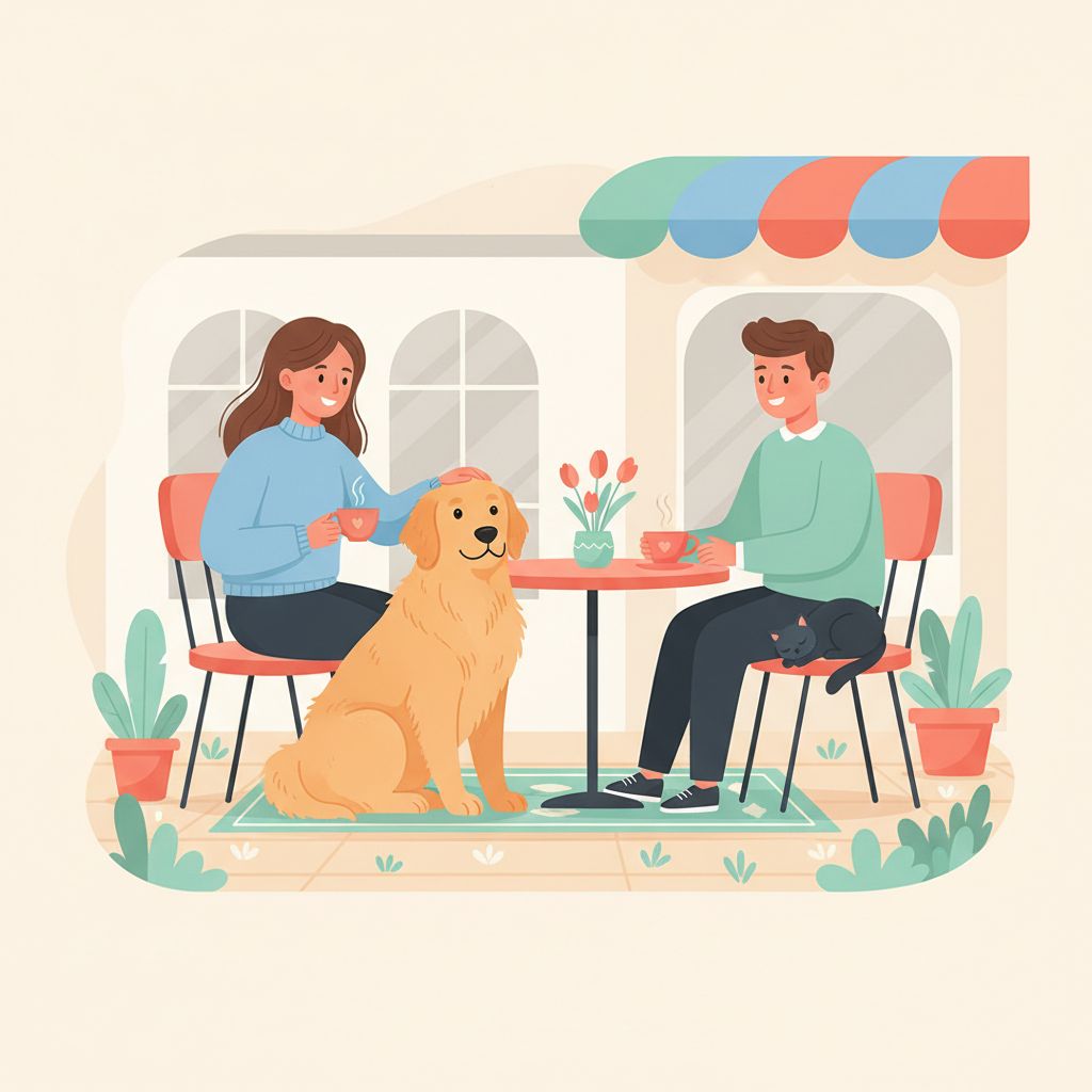 Taking Your Dog to a Café: Etiquette for a Calm Visit