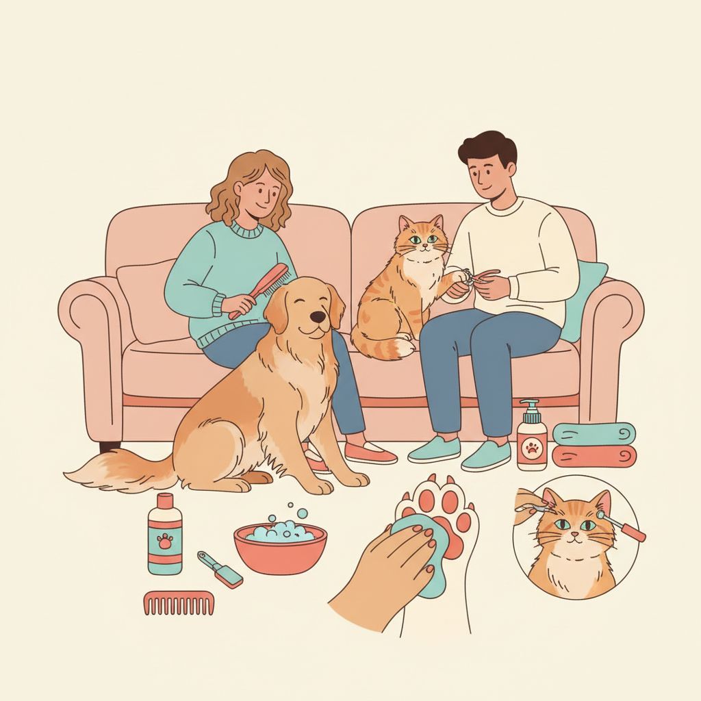 Dog and Cat Grooming at Home: A Simple Starter Routine