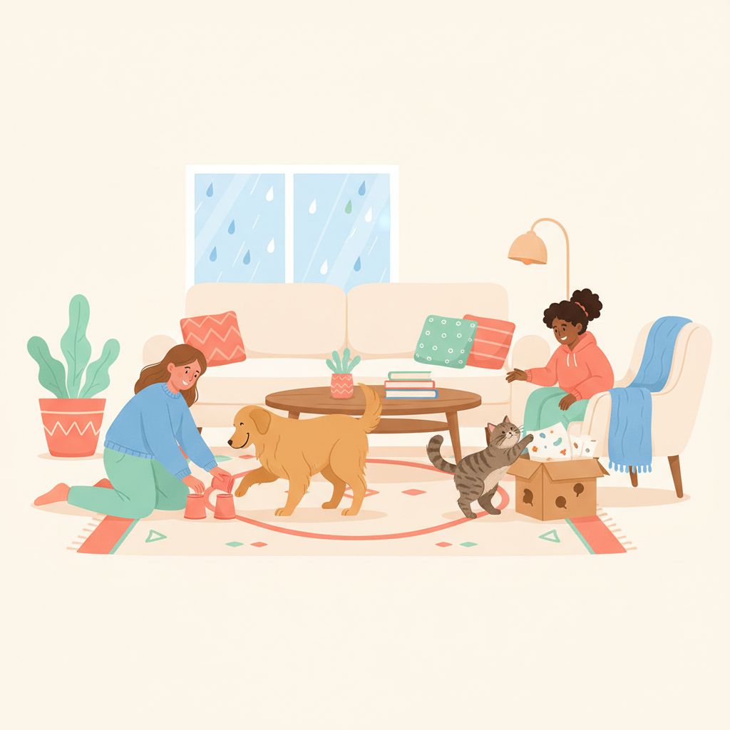 Indoor Games for Dogs: 7 Rainy-Day Ideas That Tire Them Out