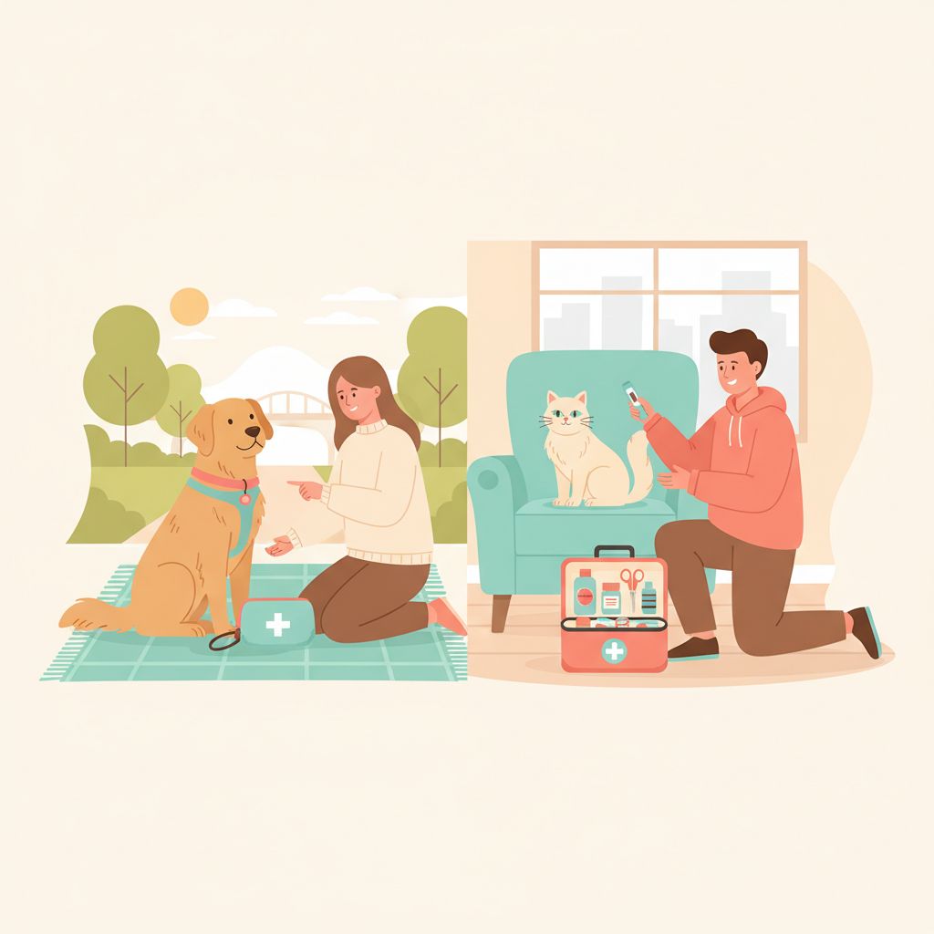 Pet First Aid Kit: What to Keep at Home and on Walks