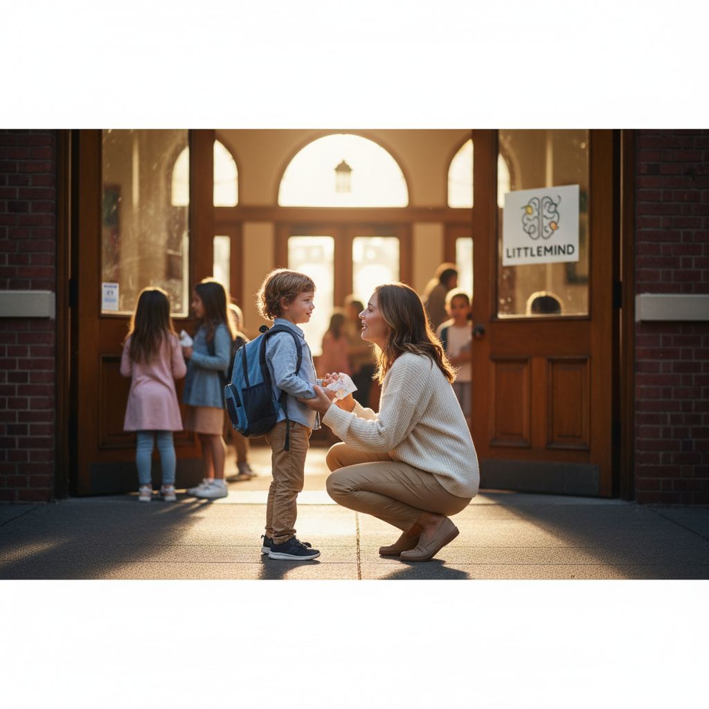 Why Does My Child Cry at School Drop-Off, and How Can I Help?