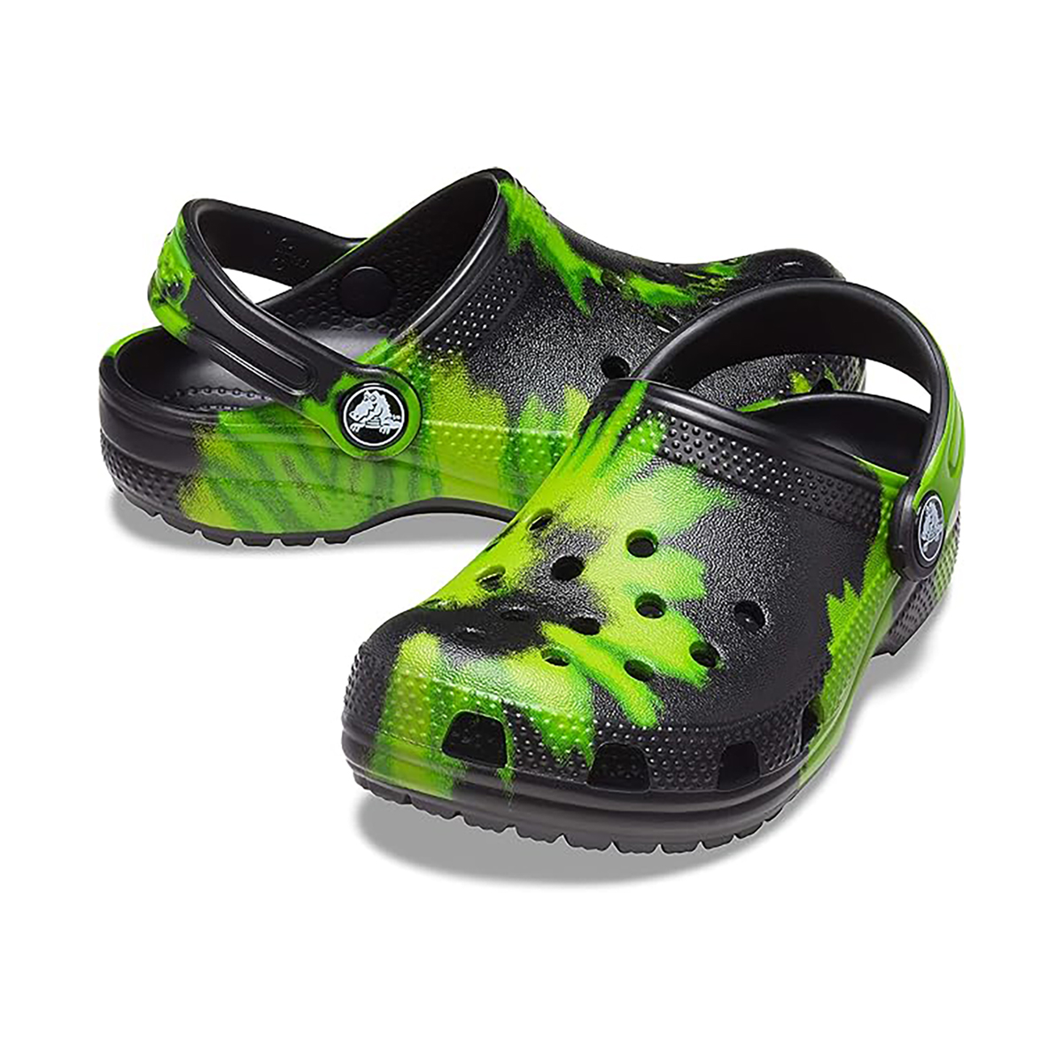 Crocs - Men Classic Black, Green Clogs