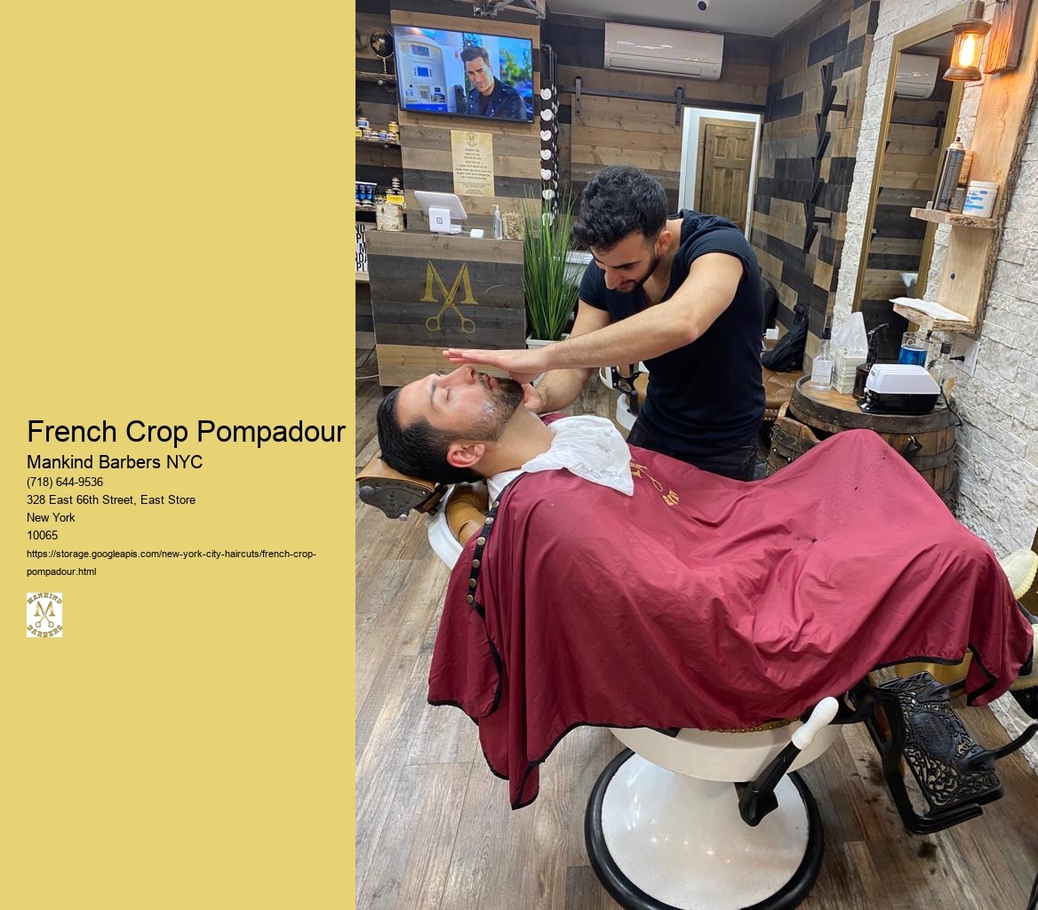 French Crop Pompadour