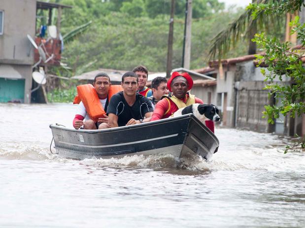 Chuvas devem continuar em Minas Gerais e no Espírito Santo